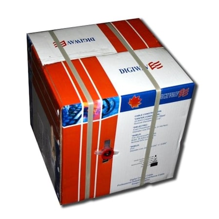 Homevision Technology Homevision Technology RG59211000B TygerWire 1000-Ft RG59 Coaxial Cable with 60 percent Braid- Black RG59211000B